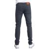 imageWULFUL Mens Slim Fit Skinny Stretch Comfy Jeans Denim PantsDark Grey