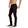 imageWULFUL Mens Slim Fit Skinny Stretch Comfy Jeans Denim PantsDeep Brown