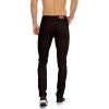 imageWULFUL Mens Slim Fit Skinny Stretch Comfy Jeans Denim PantsDeep Brown