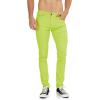 imageWULFUL Mens Slim Fit Skinny Stretch Comfy Jeans Denim PantsLemon Yellow