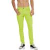 imageWULFUL Mens Slim Fit Skinny Stretch Comfy Jeans Denim PantsLemon Yellow
