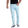 imageWULFUL Mens Slim Fit Skinny Stretch Comfy Jeans Denim PantsLight Blue