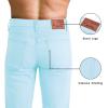 imageWULFUL Mens Slim Fit Skinny Stretch Comfy Jeans Denim PantsLight Blue