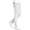 imageWULFUL Mens Slim Fit Skinny Stretch Comfy Jeans Denim PantsLight Grey