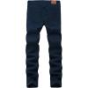 imageWULFUL Mens Slim Fit Skinny Stretch Comfy Jeans Denim PantsNavy Blue