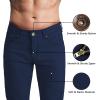 imageWULFUL Mens Slim Fit Skinny Stretch Comfy Jeans Denim PantsNavy Blue