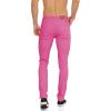 imageWULFUL Mens Slim Fit Skinny Stretch Comfy Jeans Denim PantsRose Red
