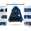 imageWULFUL Mens Waterproof Ski Jacket Warm Winter Coats Windproof Winter Jackets for Men Fleece Lined Windbreaker with HoodNavy Bluenewn2