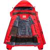 imageWULFUL Mens Waterproof Ski Jacket Warm Winter Coats Windproof Winter Jackets for Men Fleece Lined Windbreaker with HoodRedn2