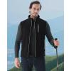 imageWULFUL Mens Windproof Lightweight Golf Vest Outerwear with Pockets Softshell Sleeveless Jacket for Travel Hiking RunningBlack