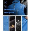 imageWULFUL Mens Windproof Lightweight Golf Vest Outerwear with Pockets Softshell Sleeveless Jacket for Travel Hiking RunningBright Blue