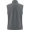 imageWULFUL Mens Windproof Lightweight Golf Vest Outerwear with Pockets Softshell Sleeveless Jacket for Travel Hiking RunningDark Grey