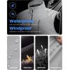 imageWULFUL Mens Windproof Lightweight Golf Vest Outerwear with Pockets Softshell Sleeveless Jacket for Travel Hiking RunningLight Grey