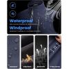 imageWULFUL Mens Windproof Lightweight Golf Vest Outerwear with Pockets Softshell Sleeveless Jacket for Travel Hiking RunningNavy