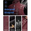 imageWULFUL Mens Windproof Lightweight Golf Vest Outerwear with Pockets Softshell Sleeveless Jacket for Travel Hiking RunningWind Red