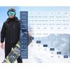 imageWULFUL Mens Winter Coats Waterproof Ski Jacket Warm Windproof Winter Windbreaker Jackets for Men with HoodBlack0047