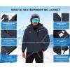 imageWULFUL Mens Winter Coats Waterproof Ski Jacket Warm Windproof Winter Windbreaker Jackets for Men with HoodNavy0047