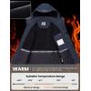 imageWULFUL Mens Winter Coats Waterproof Ski Jacket Warm Windproof Winter Windbreaker Jackets for Men with HoodNavy0047