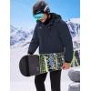 imageWULFUL Mens Winter Coats Waterproof Ski Jacket Warm Windproof Winter Windbreaker Jackets for Men with HoodNavy0047