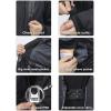 imageWULFUL Womens Waterproof Ski Jacket Warm Winter Coats Windproof Winter Jackets for Women Fleece Lined Windbreaker with HoodBlackn2