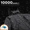 imageWULFUL Womens Waterproof Ski Jacket Warm Winter Coats Windproof Winter Jackets for Women Fleece Lined Windbreaker with HoodBlackn2
