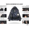 imageWULFUL Womens Waterproof Ski Jacket Warm Winter Coats Windproof Winter Jackets for Women Fleece Lined Windbreaker with HoodDark Grey