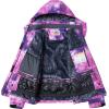 imageWULFUL Womens Waterproof Ski Jacket Warm Winter Coats Windproof Winter Jackets for Women Fleece Lined Windbreaker with HoodDigital Printing03