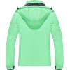 imageWULFUL Womens Waterproof Ski Jacket Warm Winter Coats Windproof Winter Jackets for Women Fleece Lined Windbreaker with HoodFluorescent Green