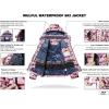 imageWULFUL Womens Waterproof Ski Jacket Warm Winter Coats Windproof Winter Jackets for Women Fleece Lined Windbreaker with HoodPink Camo