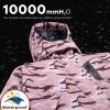 imageWULFUL Womens Waterproof Ski Jacket Warm Winter Coats Windproof Winter Jackets for Women Fleece Lined Windbreaker with HoodPink Camo