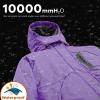 imageWULFUL Womens Waterproof Ski Jacket Warm Winter Coats Windproof Winter Jackets for Women Fleece Lined Windbreaker with HoodPurple