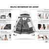 imageWULFUL Womens Waterproof Ski Jacket Warm Winter Coats Windproof Winter Jackets for Women Fleece Lined Windbreaker with HoodWhite