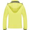 imageWULFUL Womens Waterproof Ski Jacket Warm Winter Coats Windproof Winter Jackets for Women Fleece Lined Windbreaker with HoodYellow
