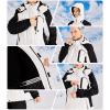 imageWULFUL Womens Waterproof Snow Ski Jacket Mountain Windproof Winter Coat with Detachable HoodWhiteblack