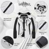 imageWULFUL Womens Waterproof Snow Ski Jacket Mountain Windproof Winter Coat with Detachable HoodWhiteblack
