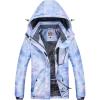 imageWULFUL Womens Waterproof Ski Jacket Warm Winter Coats Windproof Winter Jackets for Women Fleece Lined Windbreaker with HoodDigital Printing06