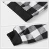 imageWULFUL Boys Hoodies Fleece Jackets Plaid Winter Coat Warm 514 YearsBlack 649