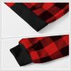 imageWULFUL Boys Hoodies Fleece Jackets Plaid Winter Coat Warm 514 YearsRed 798