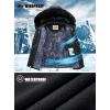 imageWULFUL Boys Ski Jacket Winter Snow Coat with Hood