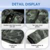imageWULFUL Boys Winter Coat Waterproof Fleece Lined Parka Jackets Kids Hooded Puffer OuterwearCamouflage