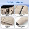 imageWULFUL Boys Winter Coat Waterproof Fleece Lined Parka Jackets Kids Hooded Puffer OuterwearKhaki