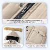 imageWULFUL Boys Winter Coat Waterproof Fleece Lined Parka Jackets Kids Hooded Puffer OuterwearKhaki