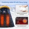 imageWULFUL Boys Winter Coat Waterproof Fleece Lined Parka Jackets Kids Hooded Puffer OuterwearNavy