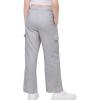 imageWULFUL Girls Cargo Sweatpants Wide Leg Fleece Lined Casual Pants for Girl Fall Winter Baggy High Waisted Pants with PocketsGrey