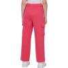 imageWULFUL Girls Cargo Sweatpants Wide Leg Fleece Lined Casual Pants for Girl Fall Winter Baggy High Waisted Pants with PocketsRose Pink