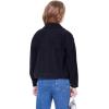 imageWULFUL Girls Fashion Button Down Corduroy Jackets Casual Fall Jackets Teen Girl OuterwearBlack