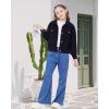 imageWULFUL Girls Fashion Button Down Corduroy Jackets Casual Fall Jackets Teen Girl OuterwearBlack