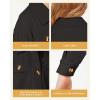 imageWULFUL Girls Fashion Button Down Corduroy Jackets Casual Fall Jackets Teen Girl OuterwearBlack