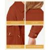 imageWULFUL Girls Fashion Button Down Corduroy Jackets Casual Fall Jackets Teen Girl OuterwearBrown