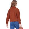 imageWULFUL Girls Fashion Button Down Corduroy Jackets Casual Fall Jackets Teen Girl OuterwearBrown